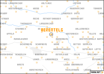 map of Berentelg