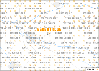 map of Berentrode