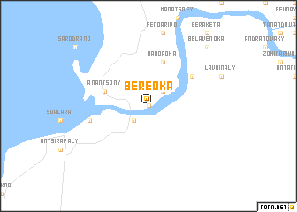 map of Bereoka