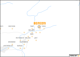 map of Bereoni