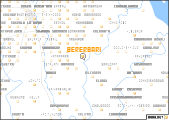 map of Bererbāri