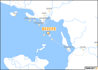 map of Berere