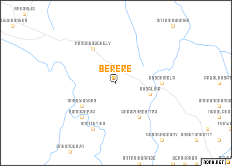 map of Berere