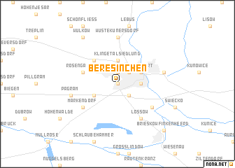 map of Beresinchen