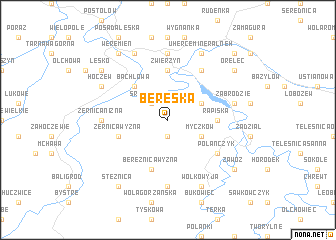 map of Bereska