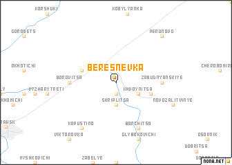 map of Beresnëvka