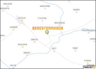 map of Berestennikova