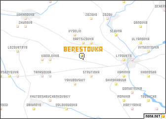 map of Berëstovka