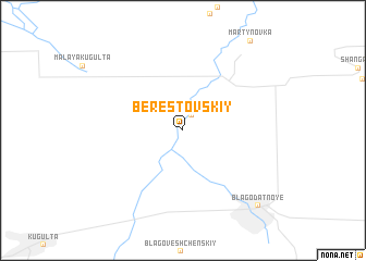 map of (( Berestovskiy ))