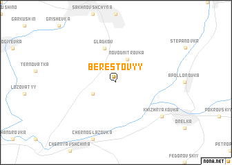 map of Berestovyy