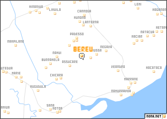 map of Bereu