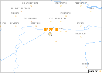 map of Bereva