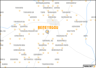 map of Béréyadou