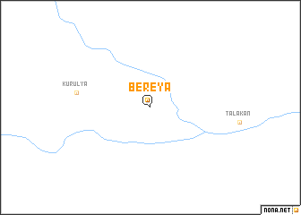 map of Bereya
