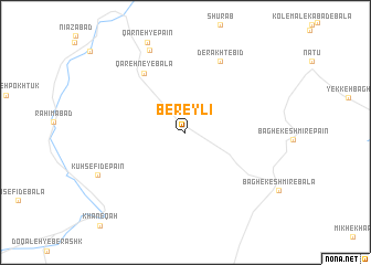 map of Bereylī