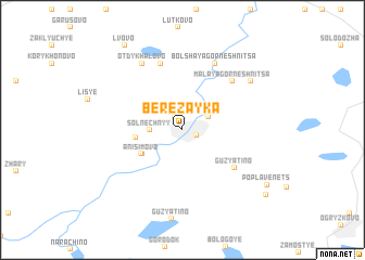 map of Berezayka