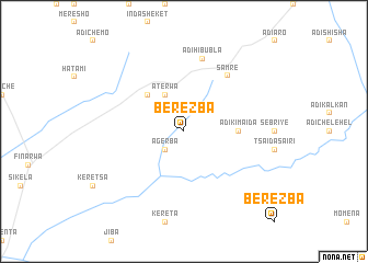 map of Berezba