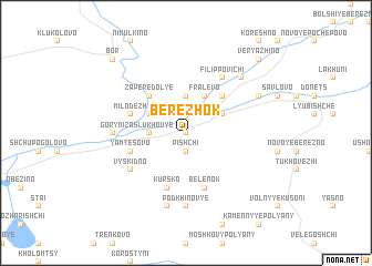 map of Berezhok