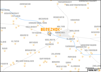 map of Berezhok