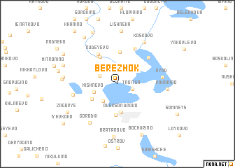 map of Berezhok