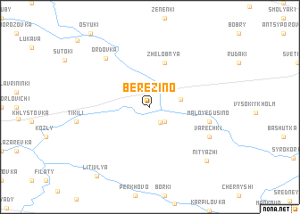 map of Berezino