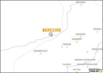 map of Berezino