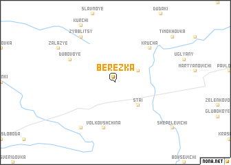 map of Berëzka