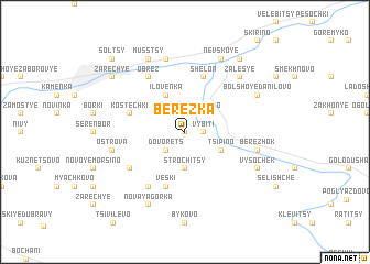 map of Berëzka