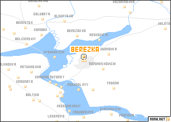 map of Berëzka