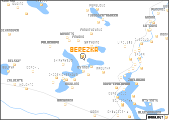 map of Berëzka