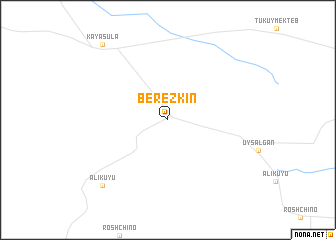 map of Berëzkin