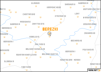 map of Berëzki