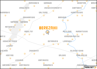 map of Berezniki