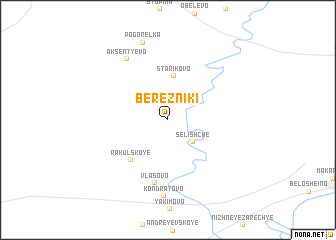 map of Berezniki