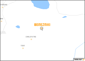 map of Berezniki