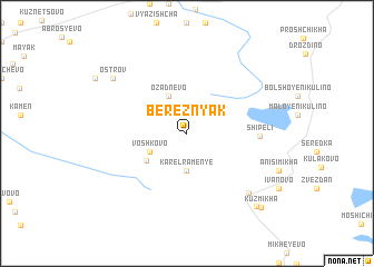 map of Bereznyak