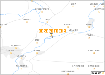 map of Berezotocha