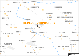 map of Berëzovaya Roshcha