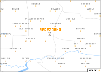 map of Berëzovka