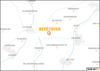 map of Berezovka