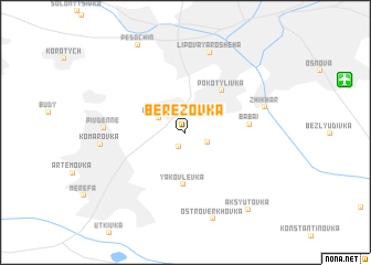 map of Berezovka
