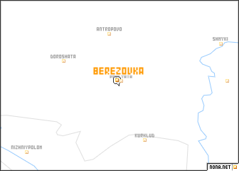 map of Berezovka