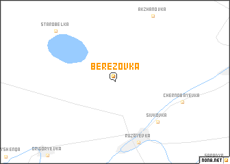 map of Berezovka