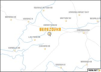 map of Berezovka