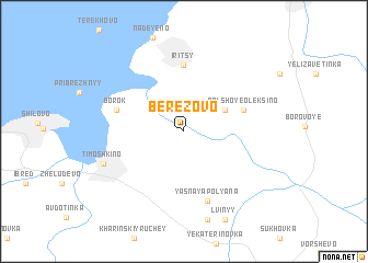 map of Berezovo