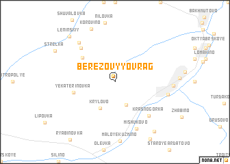 map of Berëzovyy Ovrag