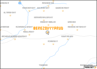 map of Berëzovyy Prud