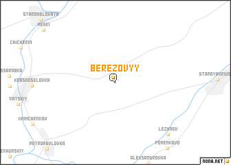 map of Berëzovyy