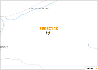 map of Berezyak