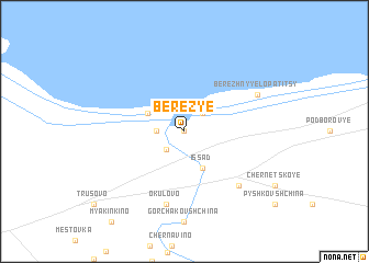 map of Berez\